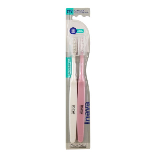 Inava Pack Brosses à Dents Sensibilité 2 unités