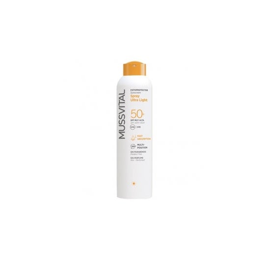 Mussvital solaire 50+ spray solaire