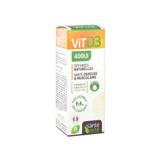 Santé Verte Vitamina D3 400ui 15ml