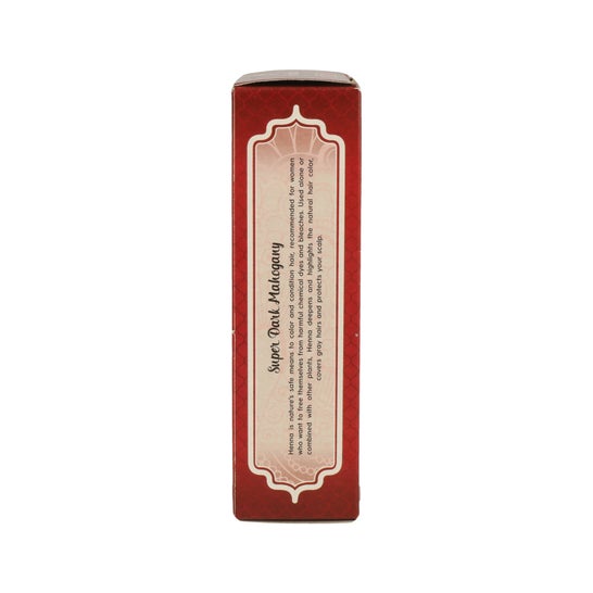 Radhe Shyam Henné Super Poudre d'acajou foncé