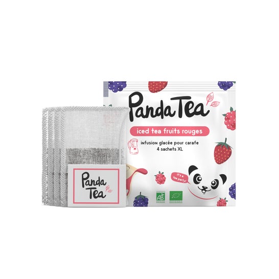 Panda Tea Iced Tea Fruits Rouge Bio XL 4 Sachets