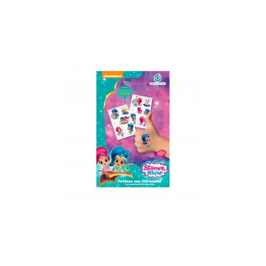 Davipharma Tatouages Boîte Citronnelle Citronella Shimmer & Shine