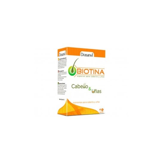Drasanvi Biotine Cheveux, peau et ongles 45 Comp