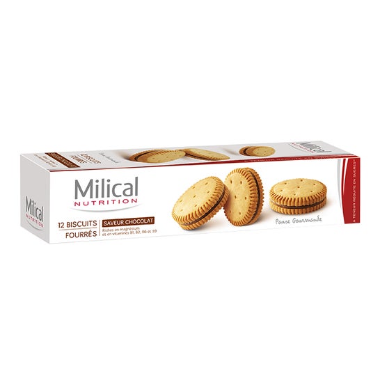 Milical Biscuits Diététiques Chocolat 12 Biscuits