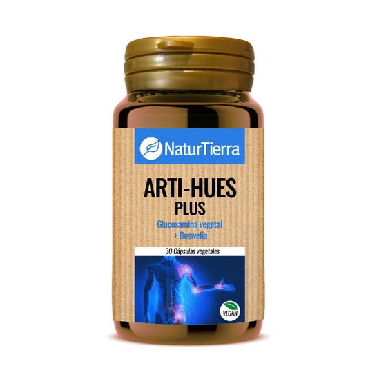 NaturTierra Arti-Hues Plus Glucosamine Vegetal + Boswelia 30caps
