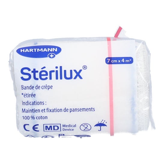 Stérilux Bande Crêpe 7cmx4M