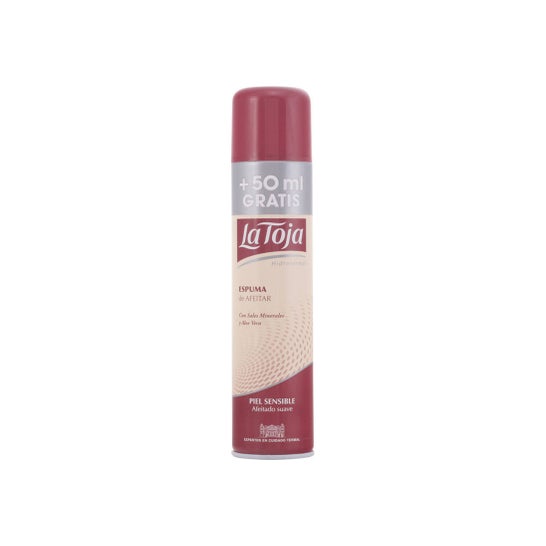 La Toja Mousse à raser hydrothermale peau sensible Spray 250+50ml