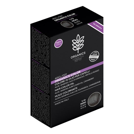 Organics Cosmetics Kit Organics Color 1/0 Noir