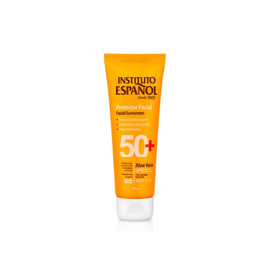 Instituto Español Protection Solaire Visage Aloe Vera Spf50+ 75ml