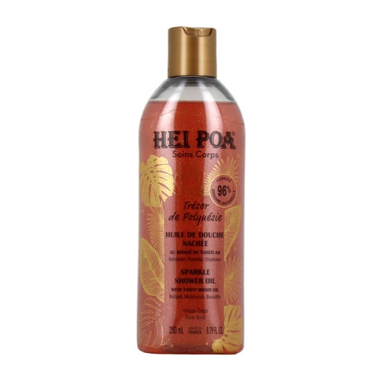 Hei Poa Huile Douche Nacrée Trésor de Polynésie 250ml