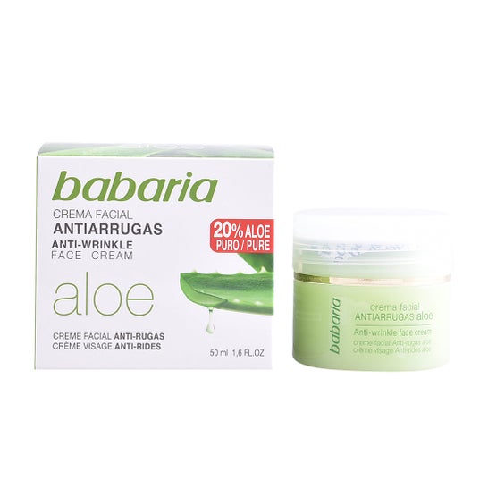 BABYARIA Crème de soin visage anti-rides Aloe Vera 50ml