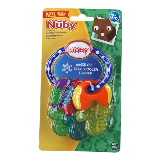 Nuby Clef Dent Refriger 3M+ Id455