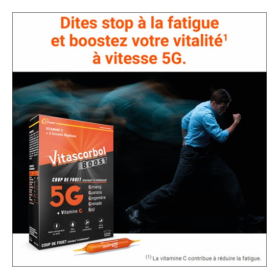 Vitascorbol Boost 5G 20 Ampoules