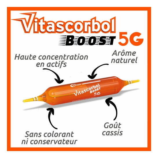 Vitascorbol Boost 5G 20 Ampoules