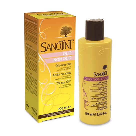 Santiveri Sanotint huile restructurante pour cheveux au millet doré 200ml