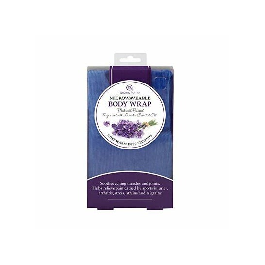 Aroma Home Blue Boxed Microwaveable Body Wrap 1ut