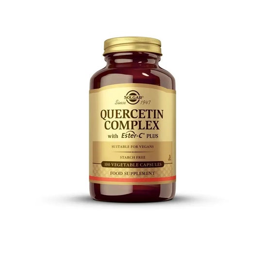 Solgar Quercetin Complex avec Ester-C Plus 100vcaps Solgar Quercetin Complex avec Ester-C Plus 100vcaps