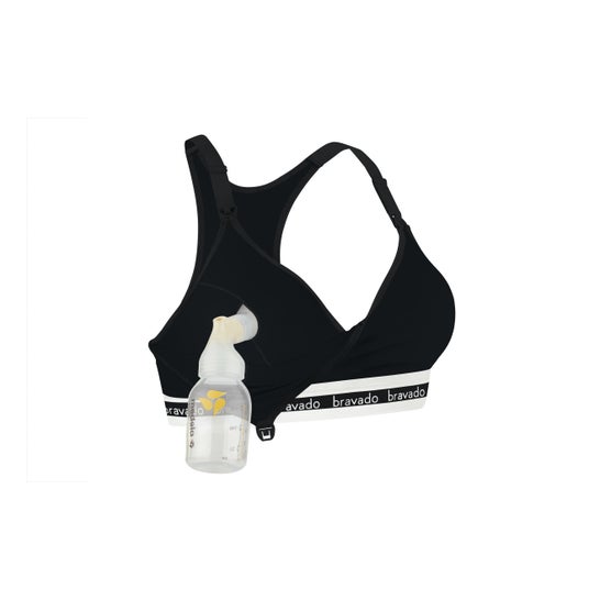 Bravado Sujetador Bombeo y Lactancia Full Cup Negro M