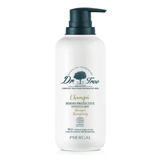 Shampooing dermo-protecteur pour cuir chevelu sensible Dr. Tree 400ml