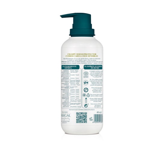 Shampooing dermo-protecteur pour cuir chevelu sensible Dr. Tree 400ml