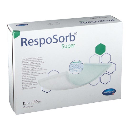 Resposorb Super Pansement Super Absorbant 15x20cm 10uts