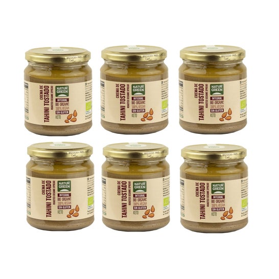 NaturGreen Pack Tahini Sésame Toasté Eco 6x300g