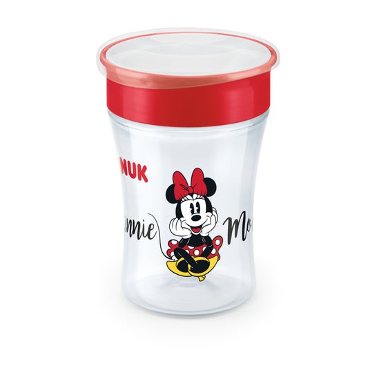 Nuk Disney Mini Magic Cup Minnie +6M Roja 160ml 1ud