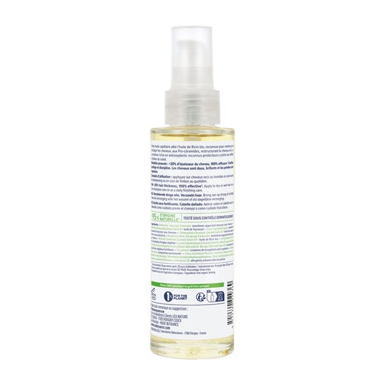 Natessance Huile sèche de ricin bio 100 ml
