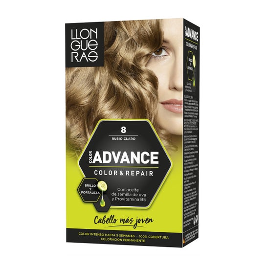 Llongueras Color Advance Teinture pour cheveux N8 blond clair1ud