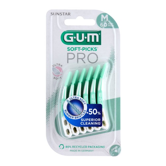 GUM Soft-Picks Pro Medium 60 Unités