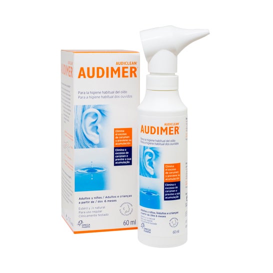 Audimer Spray Nettoyant Oreilles 60 ml