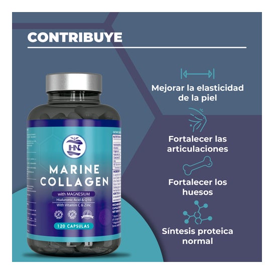 HN Pack Collagène Marin 120 caps + Curcuma 90 caps