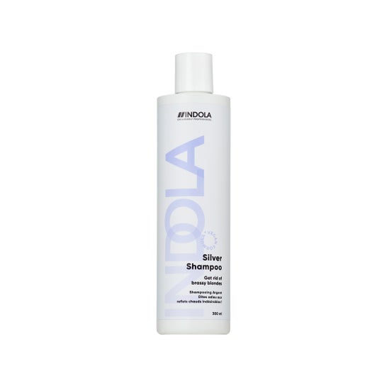 Indola Shampooing Déjaunissant Pour Cheveux Gris 300ml