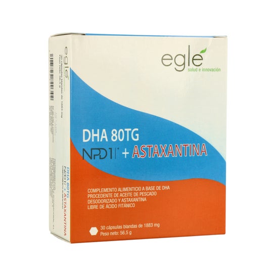 Egle Npd1 Dha 80 Tg Astaxanthine 30 Perles