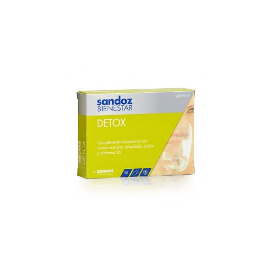 Sandoz Bienestar Détox 30 capsules