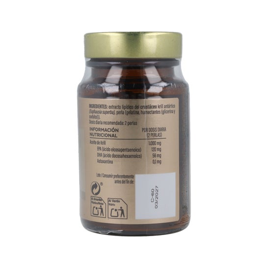grsn Huile de krill antarctique pure 60 perles