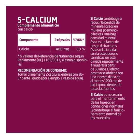 SPLMNT S-Calcium 60 Capsules