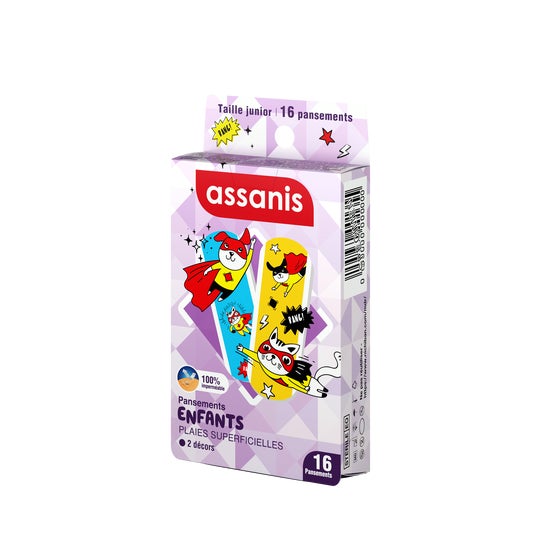 Assanis Pansements Enfants 16 uts