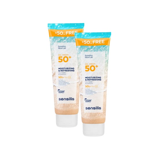 Sensilis Gel Crème 50+ SPF50+ 2x250 ml