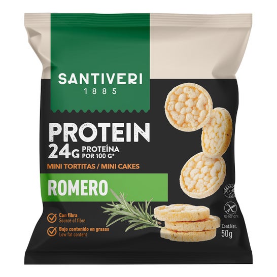 Santiveri Mini galettes véganes au romarin 50 g