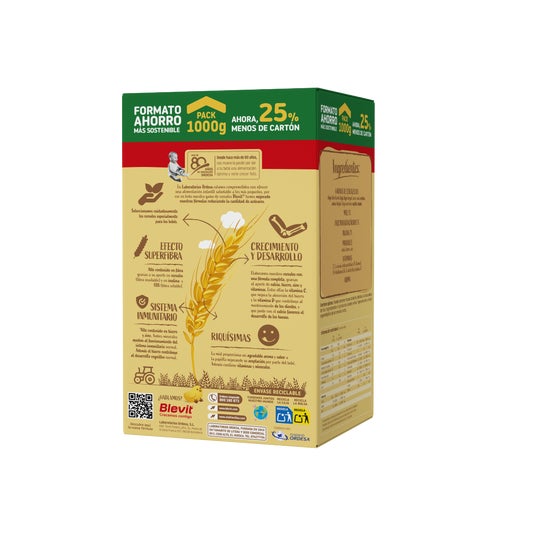 Blevit® Superfibra 8 Céréales Miel 1000g