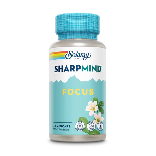 Solaray Sharpmind Focus 30 gélules végétales