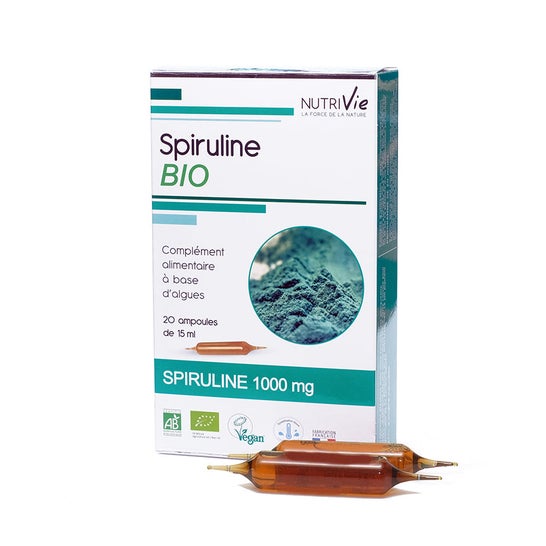 Nutrivie Ampoules Spiruline Bio 20x15ml