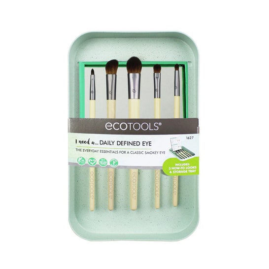 Ecotools Daily Defined Eye Brushes Set 5 pièces