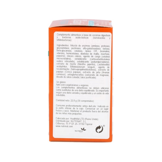 Health Aid Digeston Plus Avec Prébiotiques 30 Comp.