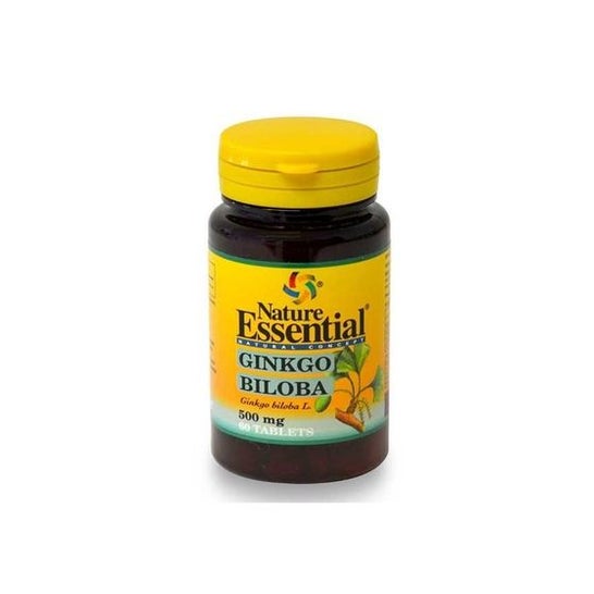 Nature Essential Ginkgo Biloba 500mg 60 Comprimés de 60 comprimés