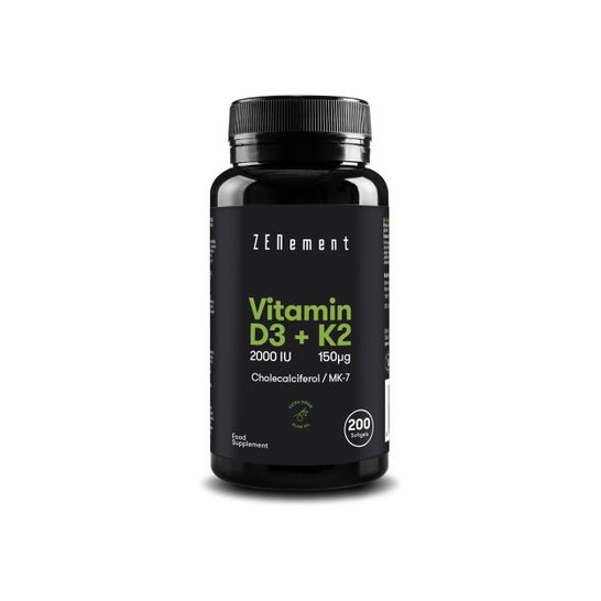 Zenement Vitamine D3 + K2 200caps