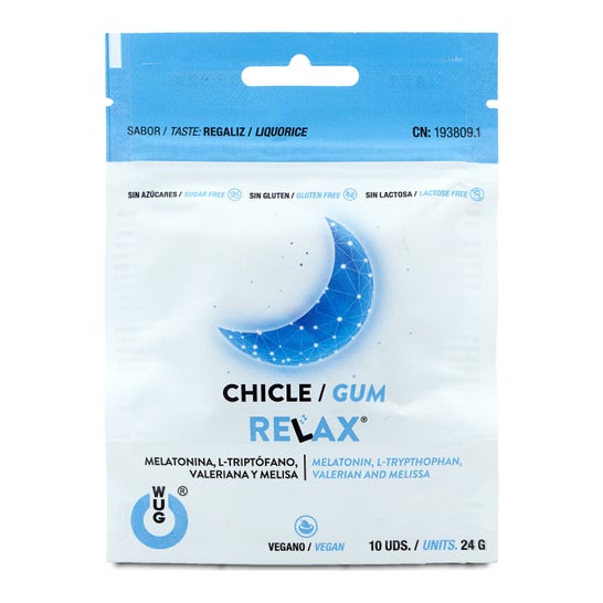 Wug Relax Gomme de Réglisse 10uts