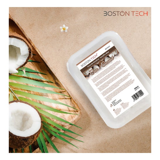 Boston Tech Cire Paraffine Noix de Coco Pack 2x500 gr