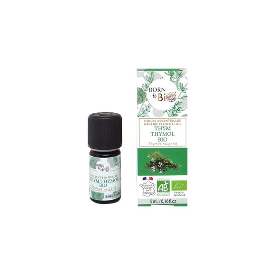 Born To Bio Huile Essentielle Thym Thymol Bio 5 ml